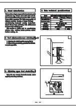 Preview for 5 page of typical TW1-1245 Operation Instructions And Parts Manual