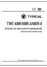 typical TW7-6BR Operation Instruction/Parts Book предпросмотр