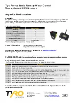 Preview for 2 page of Tyro Fornax Basic Manual