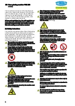 Preview for 6 page of TYROLIT Hydrostress FGE 250 Translation Of The Original Operating Instructions