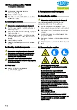 Preview for 10 page of TYROLIT Hydrostress FGE 250 Translation Of The Original Operating Instructions