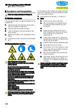 Preview for 12 page of TYROLIT Hydrostress FGE 530 Translation Of The Original Operating Manual