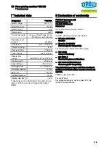 Preview for 13 page of TYROLIT Hydrostress FGE 530 Translation Of The Original Operating Manual