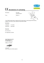 Предварительный просмотр 16 страницы TYROLIT Hydrostress FSG513 Operating Manual / Spare Parts List