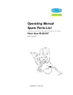 Предварительный просмотр 1 страницы TYROLIT Hydrostress FSG513P Operating Manual