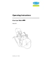 TYROLIT Hydrostress FSG620 Operating Instructions Manual предпросмотр