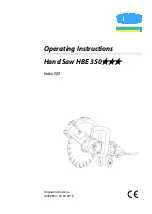 Предварительный просмотр 1 страницы TYROLIT Hydrostress HBE 350 Operating Instructions Manual