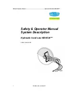 Предварительный просмотр 1 страницы TYROLIT Hydrostress HBH534 series Safety & Operator Manual