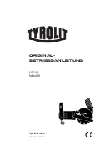 Preview for 3 page of TYROLIT Hydrostress HCE150 Original Operating Instruction