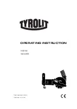 Preview for 15 page of TYROLIT Hydrostress HCE150 Original Operating Instruction