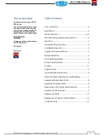 Preview for 4 page of TYROLIT Hydrostress HYCON HRS 5806 Operating Manual