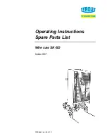 TYROLIT Hydrostress SK-SD Operating Instructions & Spare Parts предпросмотр