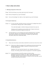 Preview for 4 page of TYROLIT Hydrostress TME1000P Operating Manual / Spare Parts List