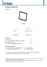 Preview for 7 page of Tysso TP-1615 User Manual