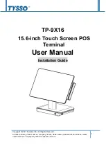 Preview for 1 page of Tysso TP-9X16 User Manual