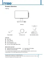 Предварительный просмотр 7 страницы Tysso TP-9X16 User Manual