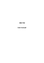 Preview for 1 page of TYT MD-750 User Manual