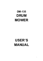 Preview for 1 page of Tytan DM-135 User Manual