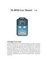 Tzone TZ-BT06 User Manual preview