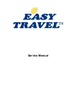 Tzora Easy Travel Elite Service Manual preview