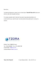 Preview for 3 page of Tzora Titan 3W User Manual