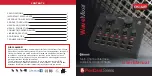 TZUMI On Air WaveMixer User Manual предпросмотр