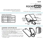 Preview for 1 page of TZUMI PocketJuice MAGNACASE Quick Manual