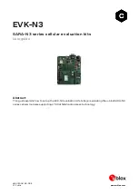 u-blox EVK-N3 User Manual preview