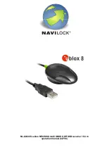 Preview for 1 page of u-blox Navilock NL-82002U Manual