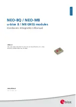 u-blox NEO-8Q Series Hardware Integration Manual preview