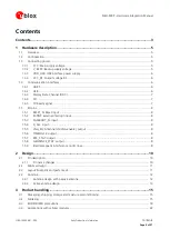 Preview for 3 page of u-blox NEO-M8P-2 Hardware Integration Manual