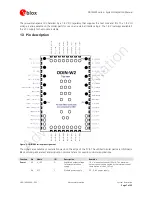 Предварительный просмотр 7 страницы u-blox ODIN-W260 System Integration Manual