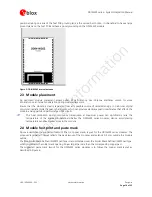 Предварительный просмотр 16 страницы u-blox ODIN-W260 System Integration Manual