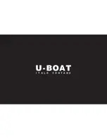 Preview for 1 page of U-Boat 4768 User Manual