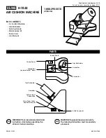 Preview for 1 page of U-Line 0820 Manual