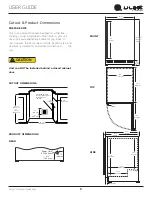 Preview for 8 page of U-Line 1 Class UHRE124 User Manual & Service Manual