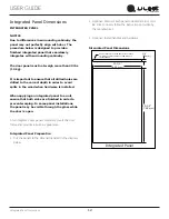 Preview for 12 page of U-Line 1 Class UHRE124 User Manual & Service Manual