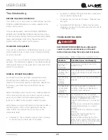 Предварительный просмотр 26 страницы U-Line 1 Series User Manual & Service Manual