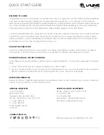 Preview for 2 page of U-Line 1024 BEV Quick Start Manual