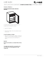 Предварительный просмотр 33 страницы U-Line 1215BEV User Manual & Service Manual