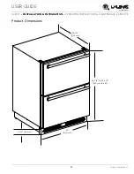 Предварительный просмотр 9 страницы U-Line 1224DWRSOD User Manual & Service Manual