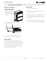 Предварительный просмотр 12 страницы U-Line 1224DWRSOD User Manual & Service Manual