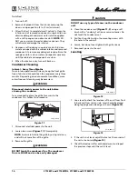 Preview for 14 page of U-Line 2115WC Use And Care Manual