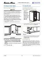 Предварительный просмотр 13 страницы U-Line 2115WCOL Installation Manual