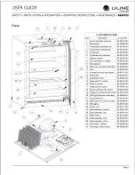 Предварительный просмотр 47 страницы U-Line 2224BEV User Manual & Service Manual