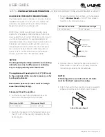 Preview for 13 page of U-Line 2224DWR User Manual & Service Manual