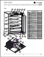 Предварительный просмотр 34 страницы U-Line 2224RGL User Manual & Service Manual