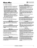 Preview for 5 page of U-Line 2275DWRWOL Use And Care Manual