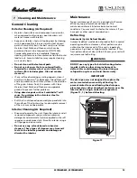 Preview for 13 page of U-Line 2275DWRWOL Use And Care Manual