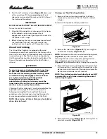 Preview for 19 page of U-Line 2275DWRWOL Use And Care Manual